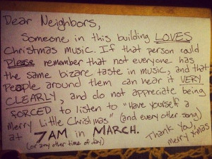 22 Outstanding Neighbour Complaint Notes | The Poke