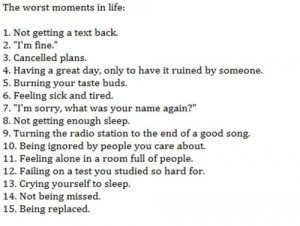16. Loving someone who doesn’t love you back