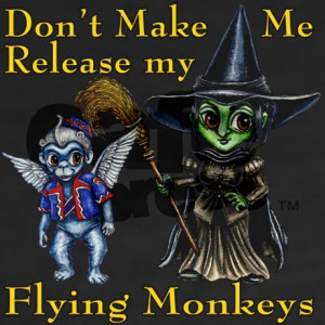 release_my_flying_monkeys_womens_vneck_dark_tsh.jpg?color=Black&height ...