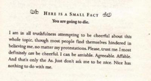 ... , humorously honest, sometimes dismal, and all-over a unique read