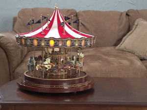 carousel music boxes