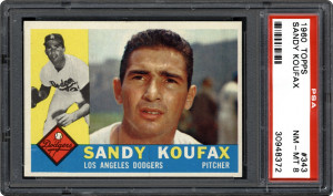 Sandy Koufax Baseball Cards