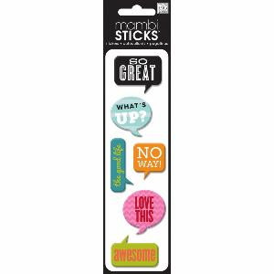 Puffy Stickers-The Good Life Sayings