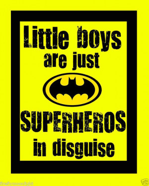 Little Boys Superhero