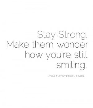 kill em with kindness and don t let them see you sweat