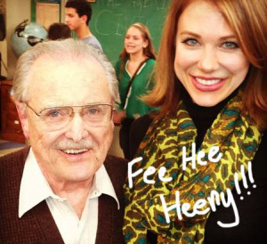 Boy Meets World 's Mr. Feeny And Rachel Reunite With Cast On Girl ...