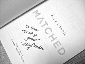 Ally Condie Book Signing