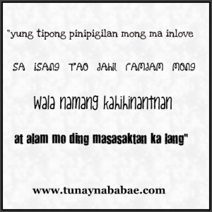 Sad Tagalog Quotes