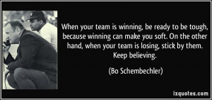 Bo Schembechler Quote