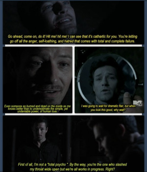 Peter Hale quotes, Teen Wolf. :D