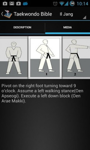 View bigger - Taekwondo Bible (WTF) for Android screenshot