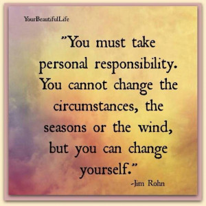 Personal responsibility