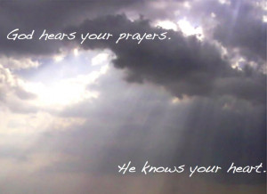 God Hears Our Prayers