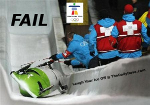 Olympic Failure - Vancouver 2010 German Bobsled Women Pair