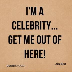 Alex Best - I'm a Celebrity... Get Me out of Here!
