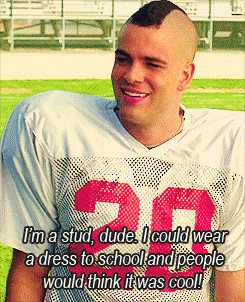 glee noah puckerman mark salling ~~ Puck gif: glee don't ask me... was ...