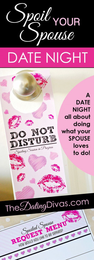 This date night is all about doing what your SPOUSE loves to do! This ...
