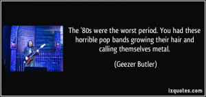 More Geezer Butler Quotes