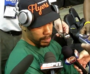Rasheed Wallace, while playing for the Celtics a few years back...