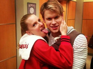Brittany S. Pierce and Sam Evans