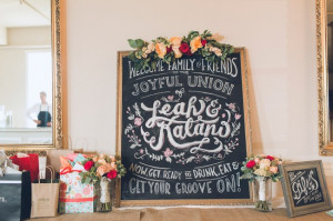 Chalkboard Wedding Placement Ideas