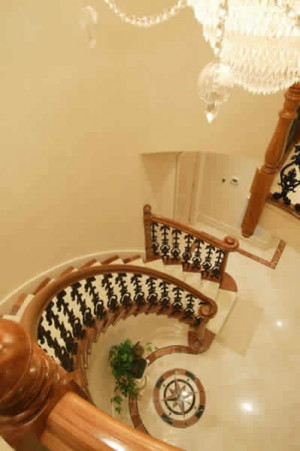 interior wood stairs design credited interior stair creative interior ...