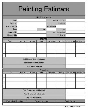 house painting quote chicago Painting Quotes