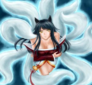 Popstar Ahri Art League...