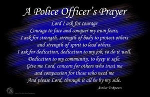 police officer s prayer wall poster $ 10 95 free shipping on orders ...