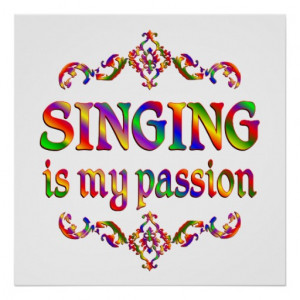 Go Back > Gallery For > Singing Is My Passion