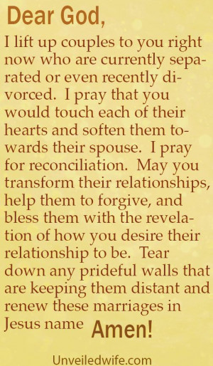 ... Restoration, Amen, Marriage Separation Quotes, Prayers For Marriage