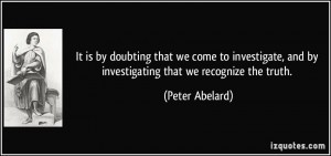 More Peter Abelard Quotes