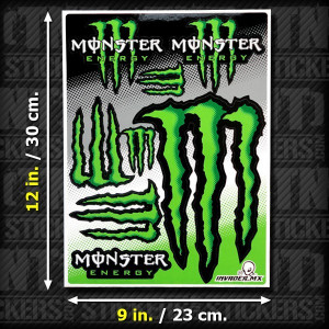 Monster Decal Sticker Sheet