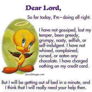 Tweety Bird Prayer