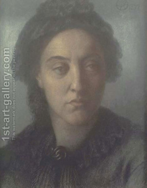 Dante Gabriel Rossetti:Christina Rossetti 2