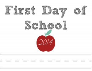 write your own name first day of school printable