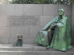 FDR Memorial Washington DC (by Flickr Joel Kramer)