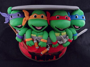 teenage mutant ninja turtles birthday cake