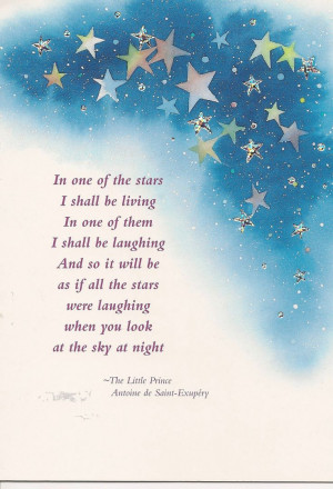 the little prince quotes stars - Google Search