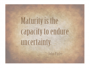 It takes practice to disengage and overlook the obvious; to not get ...