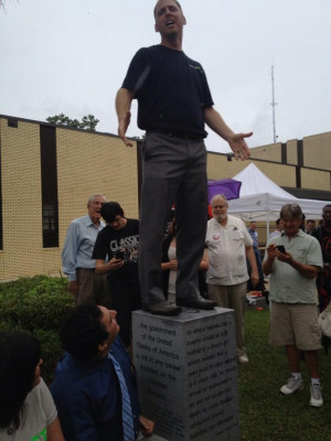 American Atheists Unveils Godless Monument in Front of Florida ...