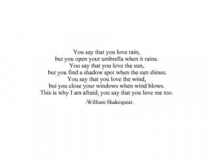 Shakespeare love deception quotes