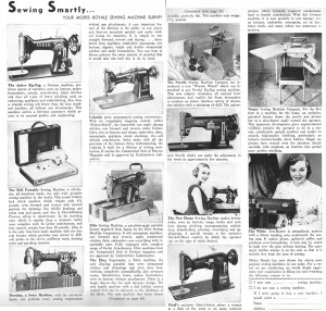 Thread: Sewing Machine Survey from 1953