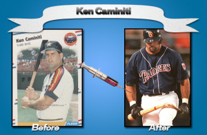 mlb players before and after using steroids