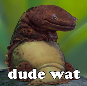 She wanted to cuddle but got cold feet?