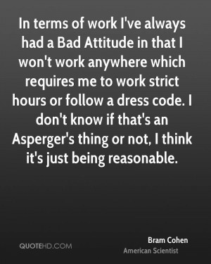 Quotes About Bad Attitude at Work