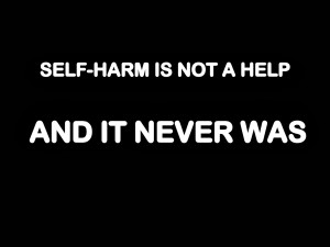 Depressing Quotes About Self Harm Self harm quote 2 