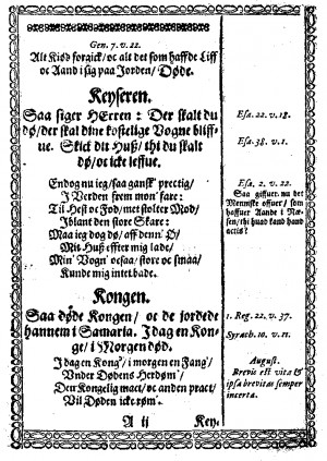 First we have some short bible quotes that are supposed to sound like ...