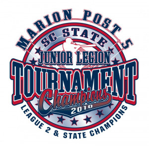 Baseball Champions Logo Jr. legion state championship