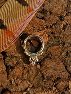 Septum Ring. Nose Bling. Tribal Princess. Goddess adornment.